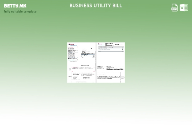 Модерен стил на Франција Total Direct Energie за деловна сметка за комунални усл